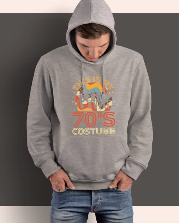 TL1447 Tshirt Hoodie Sweater SIM15 Bluza z kapturem Impreza <br>Lata 70 Vintage Taniec