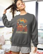 TL1447 Tshirt Hoodie Sweater SIM23 Bluza bez kaptura <br>Impreza Lata 70 Vintage Taniec
