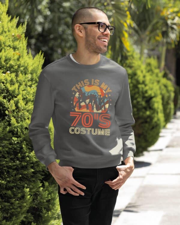 TL1447 Tshirt Hoodie Sweater SIM24 Bluza bez kaptura <br>Impreza Lata 70 Vintage Taniec