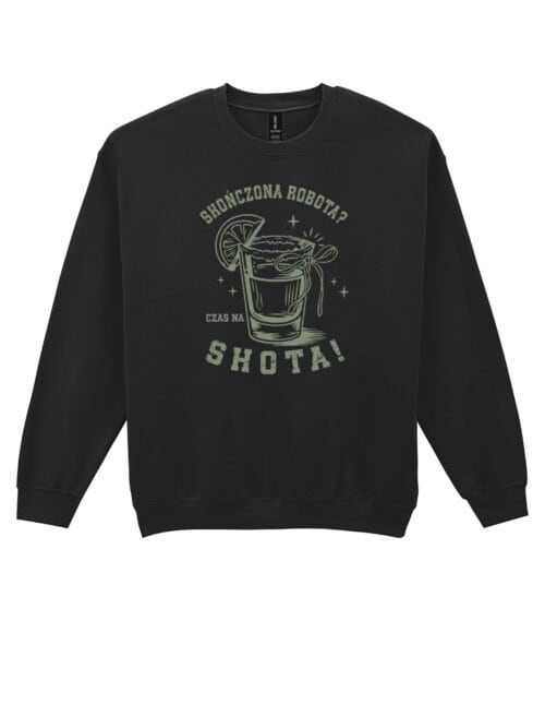 TL1448 Tshirt Hoodie Sweater SIM19 Bluza bez kaptura Impreza Shoty po Pracy Śmieszne