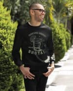 TL1448 Tshirt Hoodie Sweater SIM21 Bluza bez kaptura <br>Impreza Shoty po Pracy Śmieszne