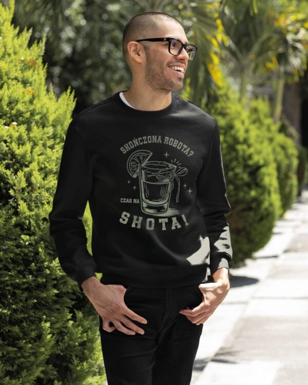 TL1448 Tshirt Hoodie Sweater SIM21 Bluza bez kaptura <br>Impreza Shoty po Pracy Śmieszne