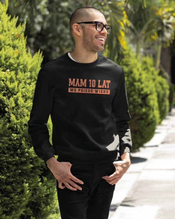 TL1452 Tshirt Hoodie Sweater SIM21 Bluza bez kaptura Śmieszna <br>Personalizowana Nie Jestem Taki Stary