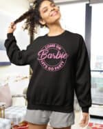 TL1453 Tshirt Hoodie Sweater SIM20 Bluza bez kaptura <br>Impreza Pink Girl Power