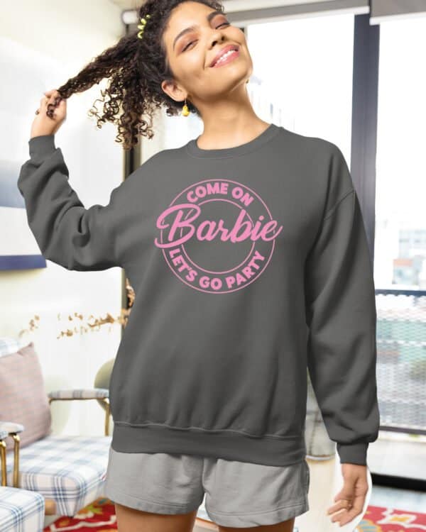 TL1453 Tshirt Hoodie Sweater SIM23 Bluza bez kaptura <br>Impreza Pink Girl Power