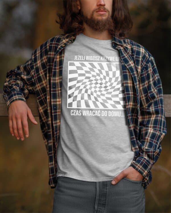 TL1454 Tshirt Hoodie Sweater SIM6 Koszulka Impreza Śmieszne Krzywe Linie