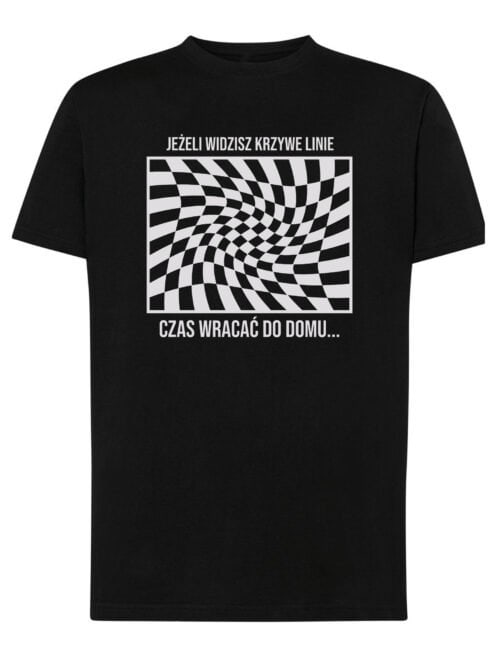 TL1454 Tshirt Hoodie Sweater SIM7 Koszulka Impreza Śmieszne Krzywe Linie