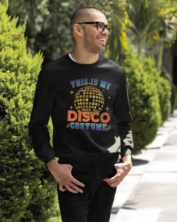 TL1455 Tshirt Hoodie Sweater SIM21 Bluza bez kaptura <br>Impreza Disco Taniec