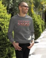 TL1456 Tshirt Hoodie Sweater SIM24 Bluza bez kaptura <br>Świąteczna Boże Narodzenie Mikołaj