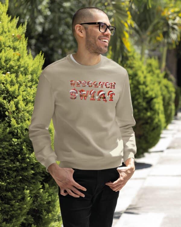 TL1456 Tshirt Hoodie Sweater SIM30 Bluza bez kaptura <br>Świąteczna Boże Narodzenie Mikołaj