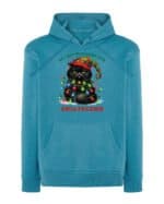 TL1457 Tshirt Hoodie Sweater SIM16 Bluza z kapturem Świąteczna <br>Boże Narodzenie Śmieszny Kot