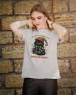 TL1457 Tshirt Hoodie Sweater SIM5 Koszulka Świąteczna Boże Narodzenie Śmieszny Kot