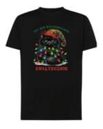 TL1457 Tshirt Hoodie Sweater SIM7 Koszulka Świąteczna Boże Narodzenie Śmieszny Kot