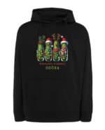 TL1458 Tshirt Hoodie Sweater SIM10 Bluza z kapturem Świąteczna Boże Narodzenie Śmieszna Ogórek