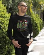 TL1458 Tshirt Hoodie Sweater SIM21 Bluza bez kaptura Świąteczna <br>Boże Narodzenie Śmieszna Ogórek