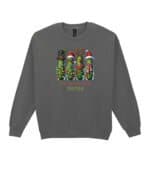 TL1458 Tshirt Hoodie Sweater SIM22 Bluza bez kaptura Świąteczna <br>Boże Narodzenie Śmieszna Ogórek