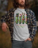 TL1458 Tshirt Hoodie Sweater SIM6 Koszulka Świąteczna Boże Narodzenie Śmieszna Ogórek