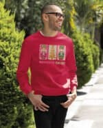 TL1459 Tshirt Hoodie Sweater SIM27 Bluza bez kaptura Świąteczna <br>Boże Narodzenie Dziadek do Orzechów