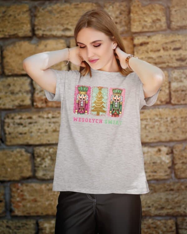 TL1459 Tshirt Hoodie Sweater SIM5 Koszulka Świąteczna Boże Narodzenie <br>Dziadek do Orzechów