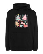 TL1460 Tshirt Hoodie Sweater SIM10 Bluza z kapturem Świąteczna Boże Narodzenie Rysunkowy Styl
