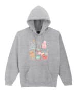 TL1460 Tshirt Hoodie Sweater SIM13 Bluza z kapturem Świąteczna <br>Boże Narodzenie Rysunkowy Styl