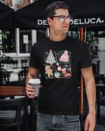 TL1460 Tshirt Hoodie Sweater SIM9 Koszulka Świąteczna Boże Narodzenie Rysunkowy Styl