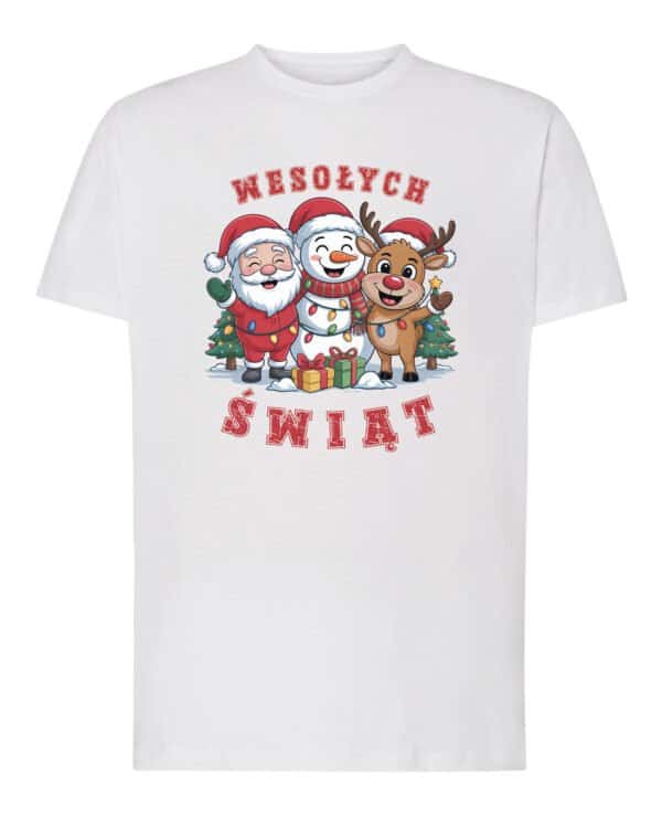 TL1461 Tshirt Hoodie Sweater SIM Koszulka Świąteczna Boże Narodzenie Mikołaj Renifer