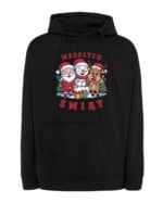 TL1461 Tshirt Hoodie Sweater SIM10 Bluza z kapturem Świąteczna Boże Narodzenie Mikołaj Renifer