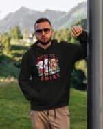 TL1461 Tshirt Hoodie Sweater SIM12 Bluza z kapturem Świąteczna <br>Boże Narodzenie Mikołaj Renifer