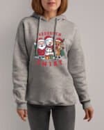 TL1461 Tshirt Hoodie Sweater SIM14 Bluza z kapturem Świąteczna <br>Boże Narodzenie Mikołaj Renifer