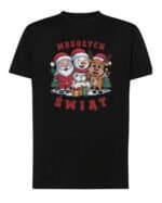 TL1461 Tshirt Hoodie Sweater SIM7 Koszulka Świąteczna Boże Narodzenie Mikołaj Renifer