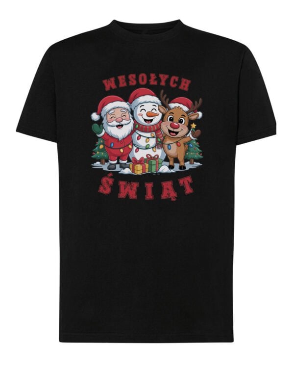 TL1461 Tshirt Hoodie Sweater SIM7 Koszulka Świąteczna Boże Narodzenie Mikołaj Renifer