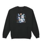 TL1463 Tshirt Hoodie Sweater SIM19 Bluza bez kaptura Świąteczna Personalizowana Zima Rysunkowa