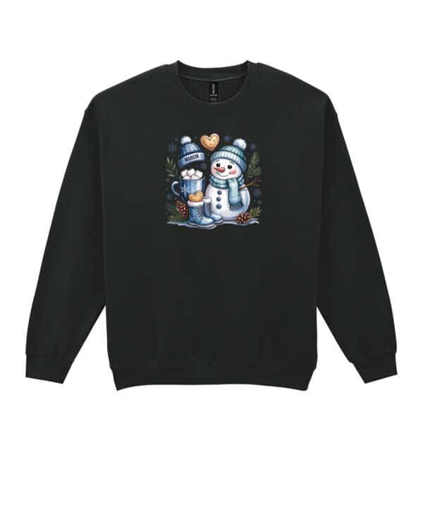 TL1463 Tshirt Hoodie Sweater SIM19 Bluza bez kaptura Świąteczna Personalizowana Zima Rysunkowa