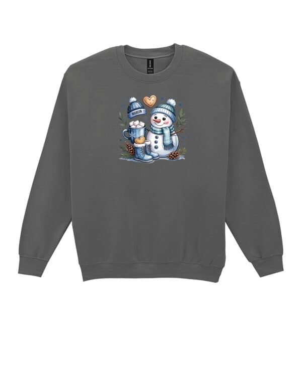 TL1463 Tshirt Hoodie Sweater SIM22 Bluza bez kaptura Świąteczna <br>Personalizowana Zima Rysunkowa