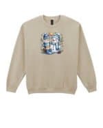 TL1463 Tshirt Hoodie Sweater SIM28 Bluza bez kaptura Świąteczna <br>Personalizowana Zima Rysunkowa