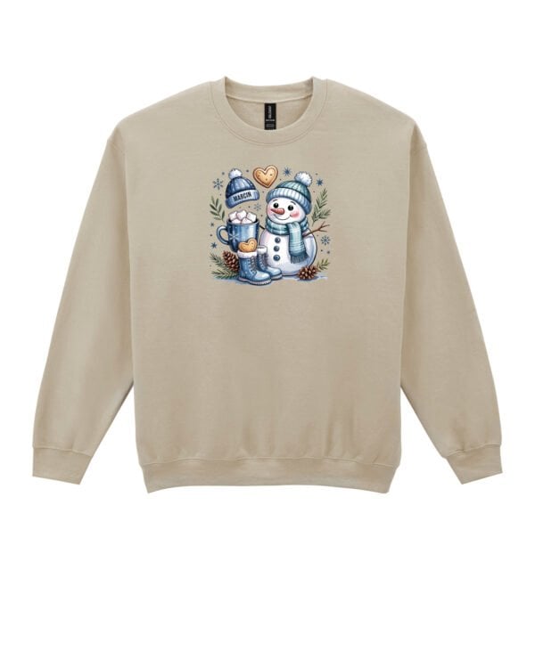 TL1463 Tshirt Hoodie Sweater SIM28 Bluza bez kaptura Świąteczna <br>Personalizowana Zima Rysunkowa