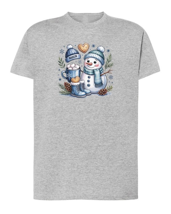 TL1463 Tshirt Hoodie Sweater SIM4 Koszulka Świąteczna Personalizowana <br>Zima Rysunkowa