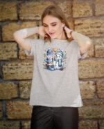 TL1463 Tshirt Hoodie Sweater SIM5 Koszulka Świąteczna Personalizowana <br>Zima Rysunkowa