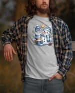 TL1463 Tshirt Hoodie Sweater SIM6 Koszulka Świąteczna Personalizowana <br>Zima Rysunkowa