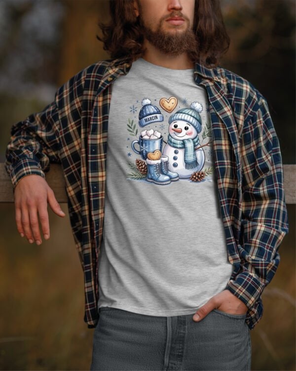 TL1463 Tshirt Hoodie Sweater SIM6 Koszulka Świąteczna Personalizowana <br>Zima Rysunkowa