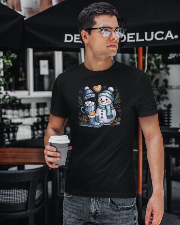 TL1463 Tshirt Hoodie Sweater SIM9 Koszulka Świąteczna Personalizowana <br>Zima Rysunkowa