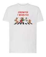 TL1464 Tshirt Hoodie Sweater SIM Koszulka Świąteczna Mikołaj Parodia The Beatles