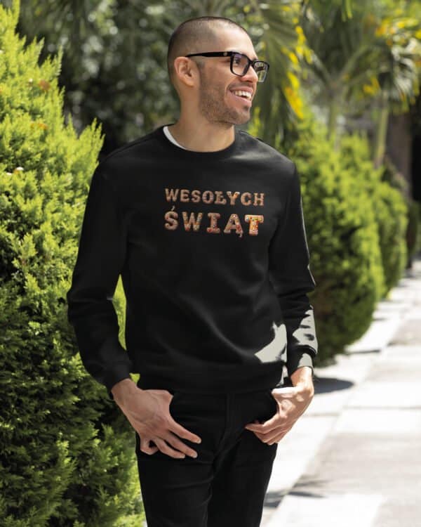 TL1465 Tshirt Hoodie Sweater SIM21 Bluza bez kaptura Boże Narodzenie <br>Pierniczkowe Wesołych Świąt