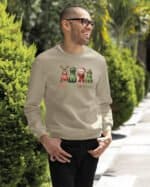 TL1466 Tshirt Hoodie Sweater SIM30 Bluza bez kaptura <br>Świąteczna Kotki Wesołych Świąt