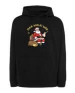 TL1468 Tshirt Hoodie Sweater SIM10 Bluza z kapturem Świąteczna Mikołaj Śmieszna Prezenty