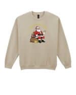 TL1468 Tshirt Hoodie Sweater SIM28 Bluza bez kaptura <br>Świąteczna Mikołaj Śmieszna Prezenty