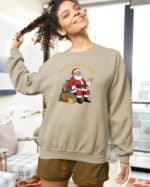 TL1468 Tshirt Hoodie Sweater SIM29 Bluza bez kaptura <br>Świąteczna Mikołaj Śmieszna Prezenty