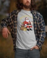 TL1468 Tshirt Hoodie Sweater SIM6 Koszulka Świąteczna Mikołaj Śmieszna Prezenty