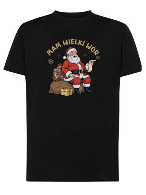 TL1468 Tshirt Hoodie Sweater SIM7 Koszulka Świąteczna Mikołaj Śmieszna Prezenty